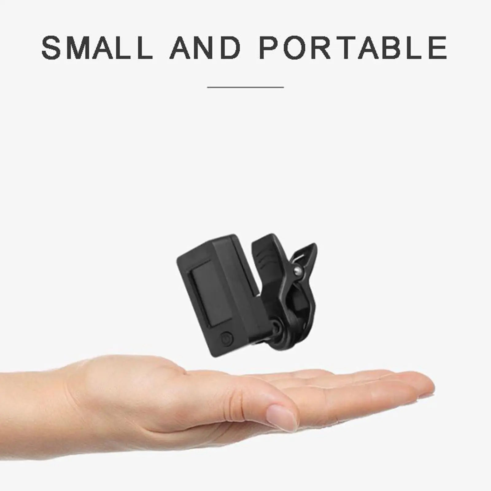 Guitar Tuner Device 12-Tone Ukulele Bass Violin Tuner Portable Automatic Vibration Transmission Instrument Tuner Accessory