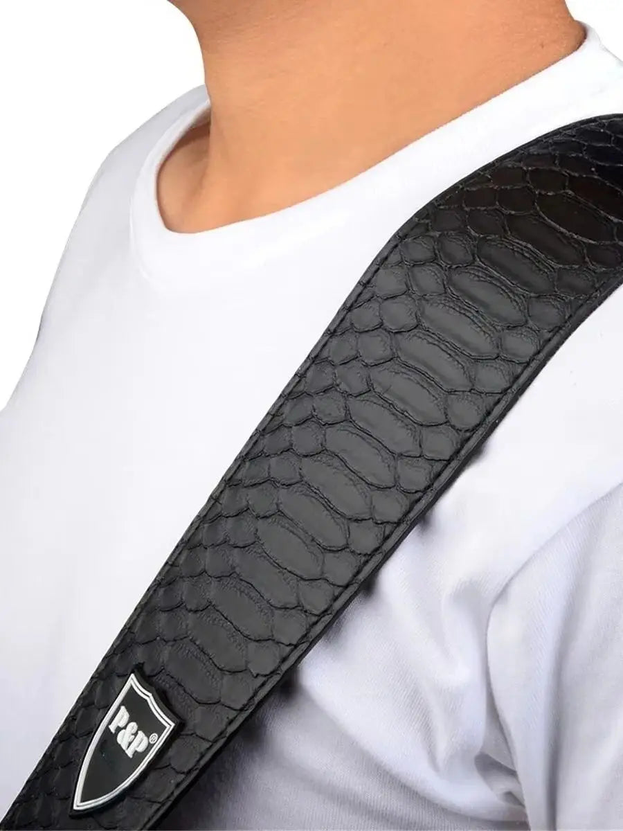 Guitar Strap Vintage 2.5 Inch Adjustable Soft Embroidered Belt Classical Bass Music Hobby Guitar Accessories