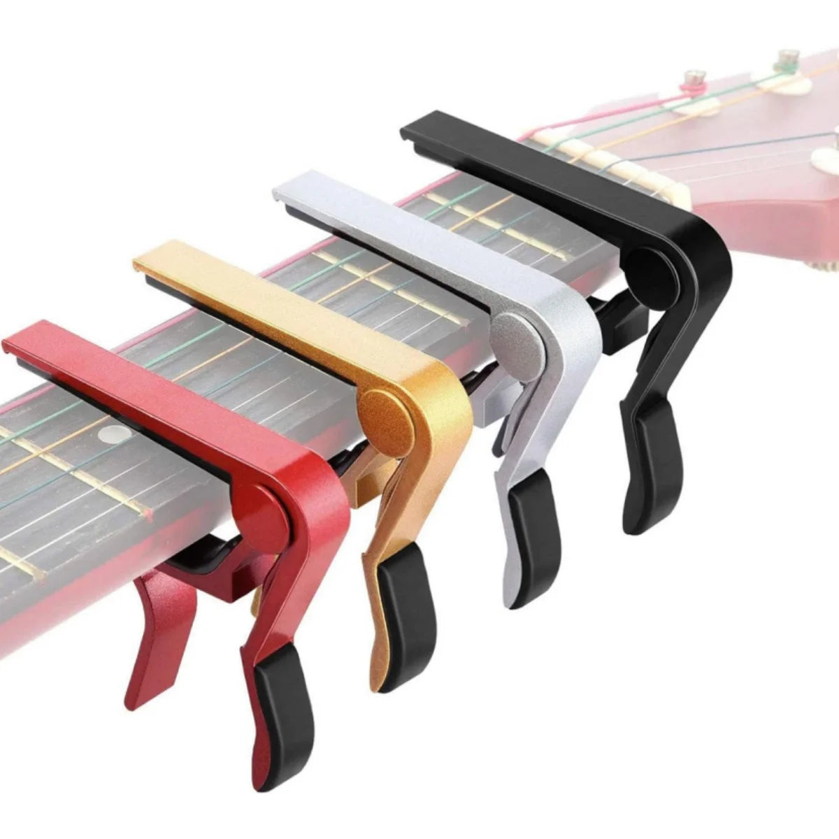 Miwayer Guitar Capo - Precision Tuning, Buzz-Free Design for 6-String Acoustic, Electric & Classical Guitars + Ukulele
