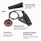 Professional-Grade Acoustic Guitar Pickup Piezo Contact Pickup for Guitar Ukulele  Banjo, Kalimba, Harp -Easy to install