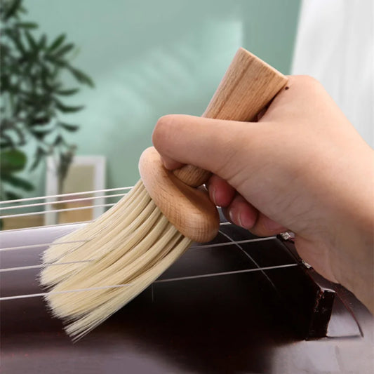 1pc Universal Violin Cleaning Brush Professional Soft Deep Cleaning Brush for Guzheng Violin Accessories Dust Sweeping Tools