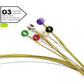 Orphee 10 Sets TX620/TX630/TX640 Acoustic Guitar Strings Set 75/25 Bronze Hexagonal Core 10-47/11-52/12-53