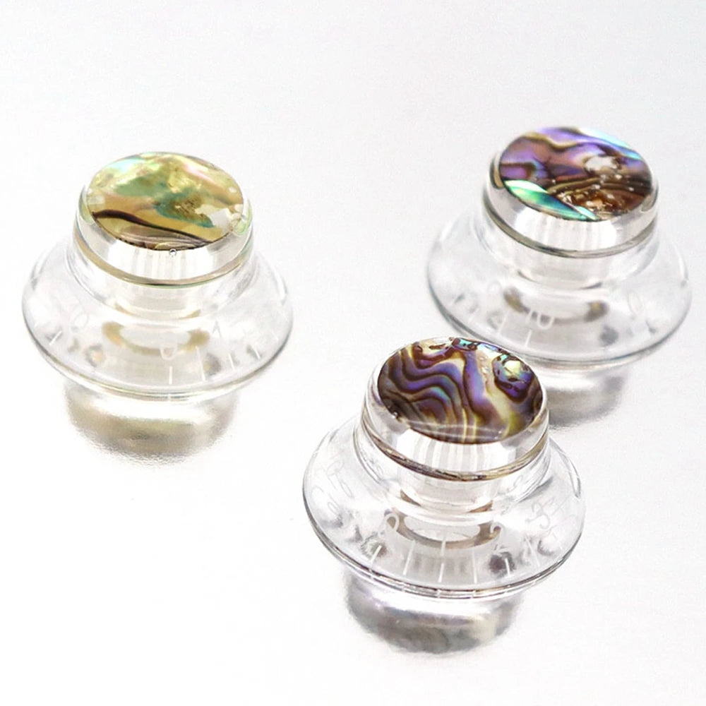 3pcs/4pcs Guitar knobs Abalone Hat Knobs Volume Tone Control Knobs Guitar Knobs for LP ST SQ Electric Guitar Parts