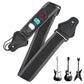 Adjustable Electric Guitar Strap with 3 Guitar Picks Holders PU Leather Ends Acoustic Guitar Bass Strap Belt Accessories
