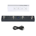 M-VAVE Chocolate MIDI Controller BT Rechargeable 4 Buttons MIDI Controller Pedal APP Control with Wireless Transmission System