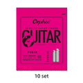Orphee 10 Sets TX620/TX630/TX640 Acoustic Guitar Strings Set 75/25 Bronze Hexagonal Core 10-47/11-52/12-53