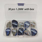 50 Pieces Celluloid Guitar Picks Mediator Thickness 0.46 /0.71/0.96/1.2 MM Electric Bass Pick Plectrum Guitar Accessories