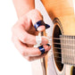 10pcs Guitar Finger Picks Thumb/Index Sizes Fingerstyle Protector Anti-Slip Design Bass Acoustic/Electric Guitar