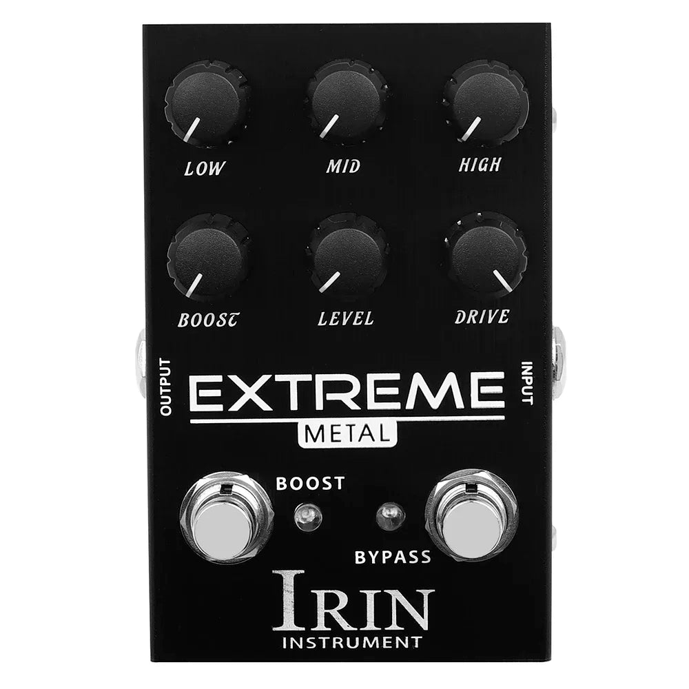 IRIN Electric Guitar Effects Pedal  AN-42 EXTREME Metal Distortion Pedal High Gain Overdrive Effects Guitar Accessories & Parts