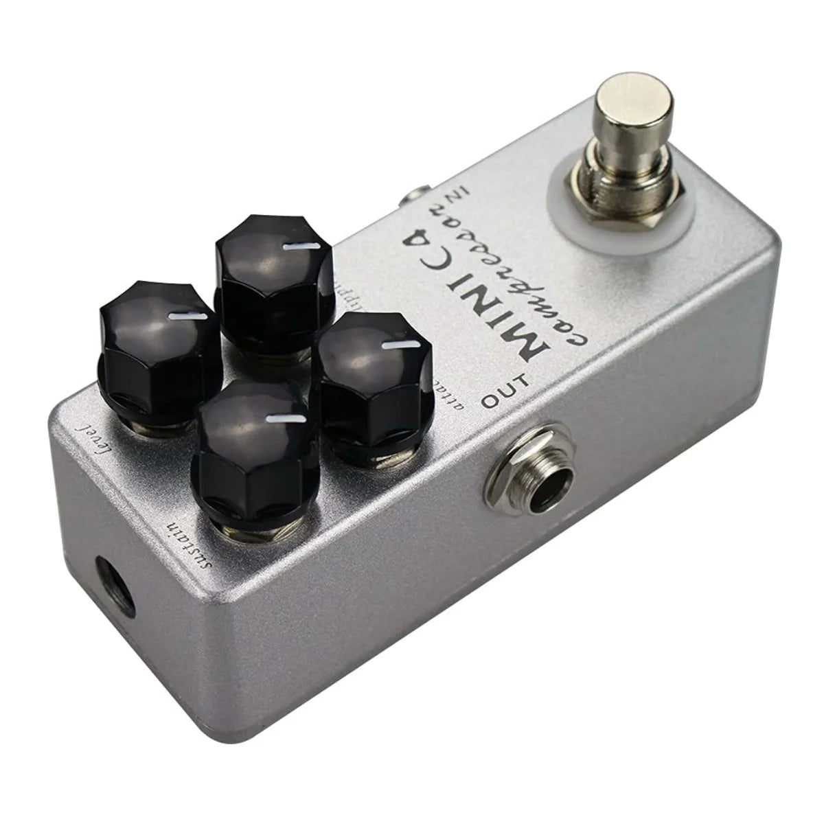 MOSKY Mini C4 Compressor Guitar Effect Pedal Metal Shell Pedal Effects True Bypass Guitar Parts Guitar Accessories