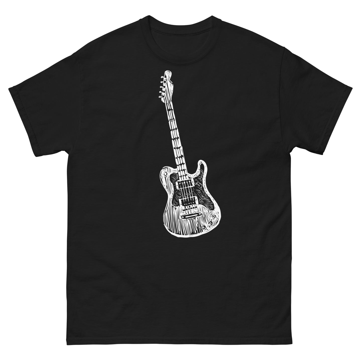 Men's Classic T-Shirt (Electric Guitar)